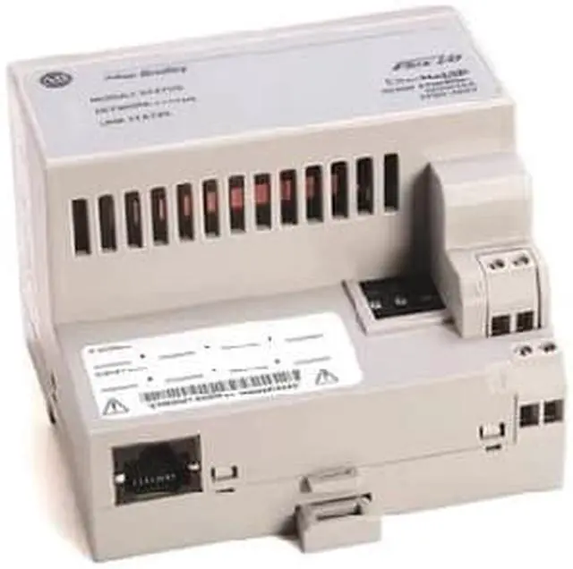 Main image of Allen Bradley 1794-AENT 8 Module 10/100 Mbps 24 VDC IP Ethernet Adapter
