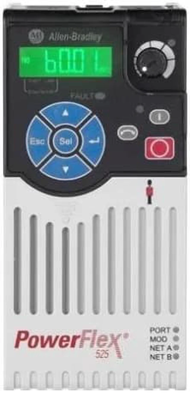 Main image of Allen Bradley 25B-D017N104 Power Flex 525 3-Phase 10HP AC Drive