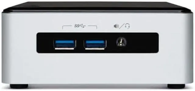 Main image of Intel BLKNUC5i5MYHE Core i5-5300U 2.90GHz DDR3L-1600MHz Black Desktop Computer NUC Kit