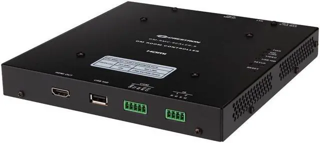 Main image of Crestron DM-RMC-SCALER-S DigitalMedia 8G Fiber Receiver & Room Controller w/Scaler (NOB)