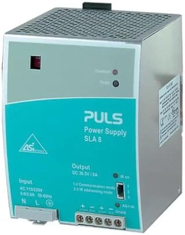 Main image of Puls SLA8.100 AS-Interface 1-Phase 30.5V 8A 240W DIN-Rail Power Supply