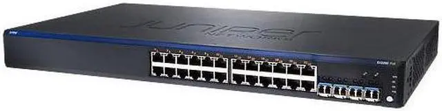 Main image of Juniper Network EX2200-24T-4G-TAA EX2200 24-Port 10/100/1000Baset Ethernet Switch