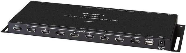 Main image of Crestron HD-DA8-4KZ-E 1:8 HDMI Distribution Amplifier With 4K60 4:4:4 & HDR Support (NOB)
