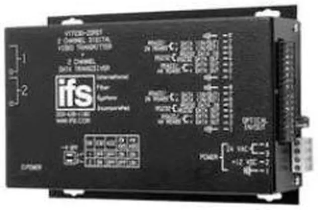 Main image of Interlogix VR7220-2DRDT 4-Channel Multi-Mode Rack Mount Digital Video Receiver