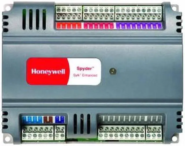 Main image of Honeywell PUL6438S Series-4 Spyder Lon-Works Programmable DIN Rail Mount Controller (NOB)