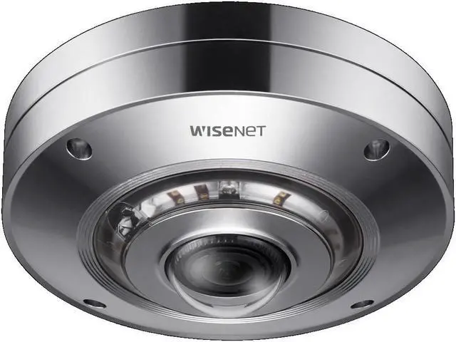 Main image of Hanwha XNF-9010RS WiseNet X-Series 12MP 1.08Mm Lens Network Fisheye Dome Camera(NOB)