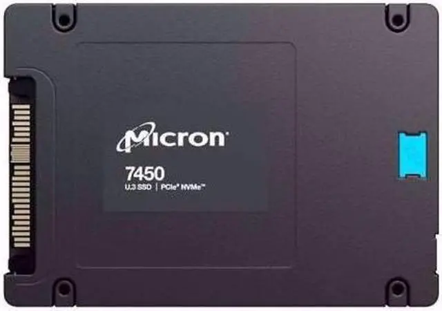 Main image of Micron MTFDKCC7T6TFR-1BC1ZABYYR 7450PRO 7.68TB PCI Express 4.0 X4 2.5-Inch Solid State Drive