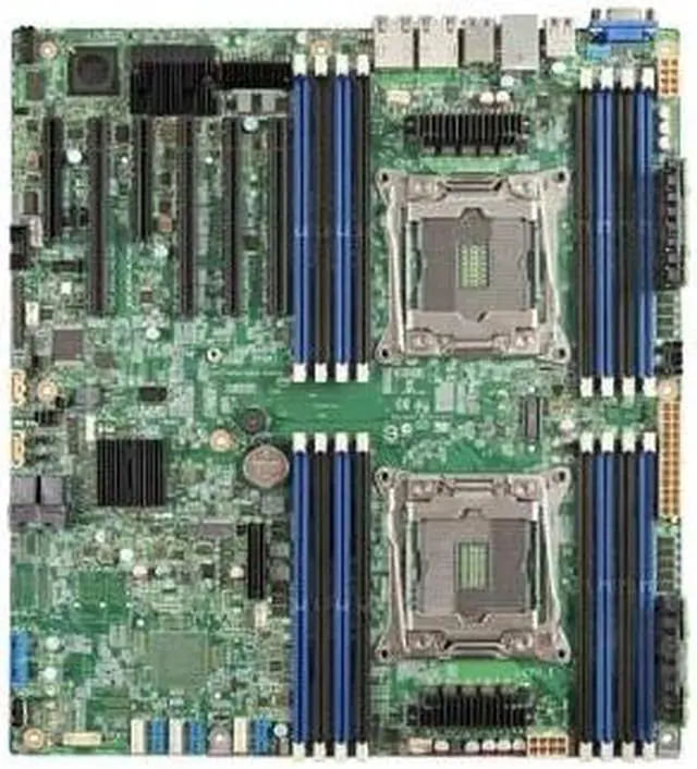 Main image of Intel S2600CWTR Xeon E5-2600 C612-Chipset DDR4 SDRAM Server Motherboard