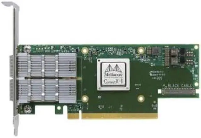 Main image of Mellanox MCX653106A-HDAT ConnectX-6 VPI 2-Ports PCI Express 4.0 x16 Adapter Card (NOB)