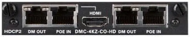 Main image of Crestron DMC-4KZ-CO-HD 2-Channel DigitalMedia 8G+4K60 4:4:4 HDR Output Card for DM Switchers
