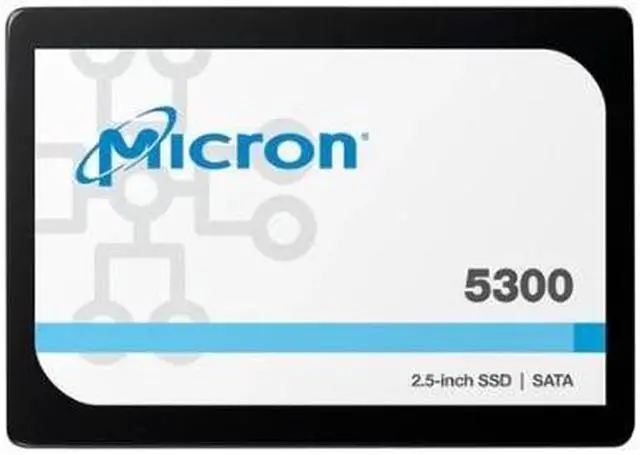 Main image of Micron MTFDDAK3T8TDT-1AW1ZABYYT 5300Max 3.84TB SATA 6Gbps 2.5-Inch Solid State Drive