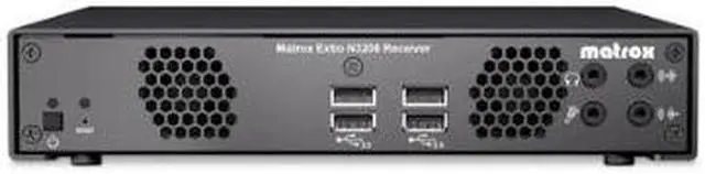 Main image of Matrox XTO3-N3208RX Series-Extio 3 N3208 4-Ports Dual Receiver KVM Extender