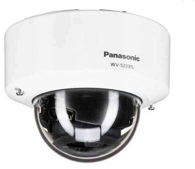 Main image of Panasonic WV-S2231L 2.8-10Mm Lens 3.6x-Optical Zoom Network Dome Camera (NOB)