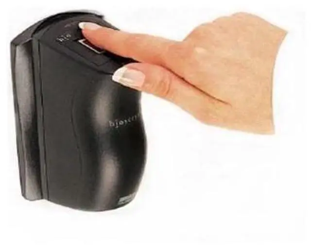 Main image of Bioscrypt 881-01342-13R L-1 Identity A R Proximity Fingerprint Reader (NOB)