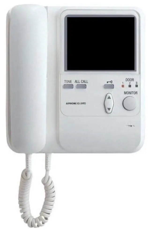 Main image of Aiphone KB-3HRD 4-Inch Handset Full-Duplex LCD Video Intercom Monitor (NOB)