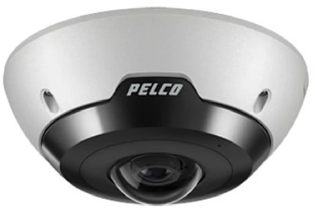 Main image of Pelco IMF82-1ES 8MP 1.4mm 1/1.8" CMOS Fixed Wired Outdoor Fisheye Security Camera (NOB)