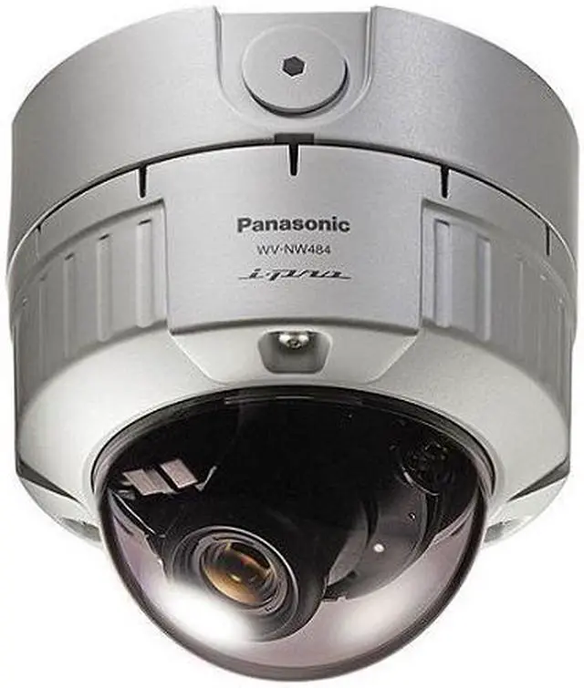 Alt view image 2 of 2 - Panasonic i-Pro WV-NW484S Super Dynamic III Vandal Proof Network Fixed Dome Camera