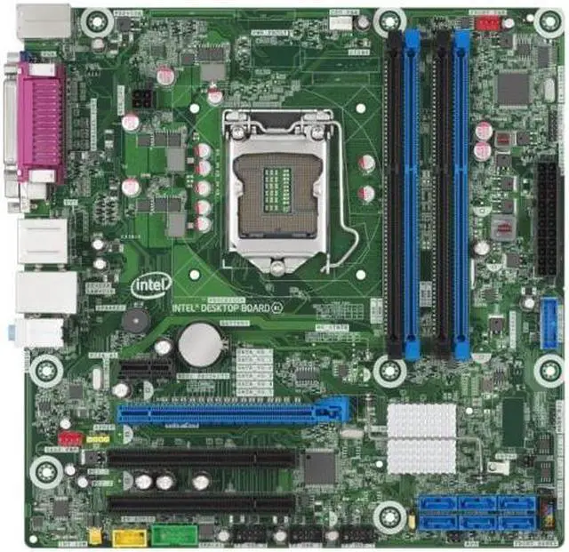 Alt view image 3 of 3 - Intel DQ87PG Executive Series Q87 Chipset Socket H3 LGA 1150 Micro ATX Motherboard DDR3 Gigabit LAN HD Audio RAID 0, 1, 5, 10 PCIe 3.0 x16 USB 3.0 SATA 6.0 Gb/s TPM vPRO Virtualization Technology