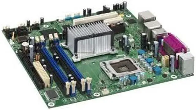 Main image of Intel D945GTPL LGA775 1066MHz FSB DDR2 SATA PCIE Graphics Desktop Board - Board Only