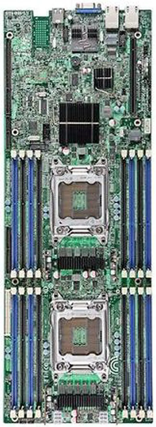 Main image of Intel BBS2600WPQ Chipset-Xeon C600-A Socket-R LGA-2011 500Gb DDR3-1600MHz Extended-ATX Server Motherboard