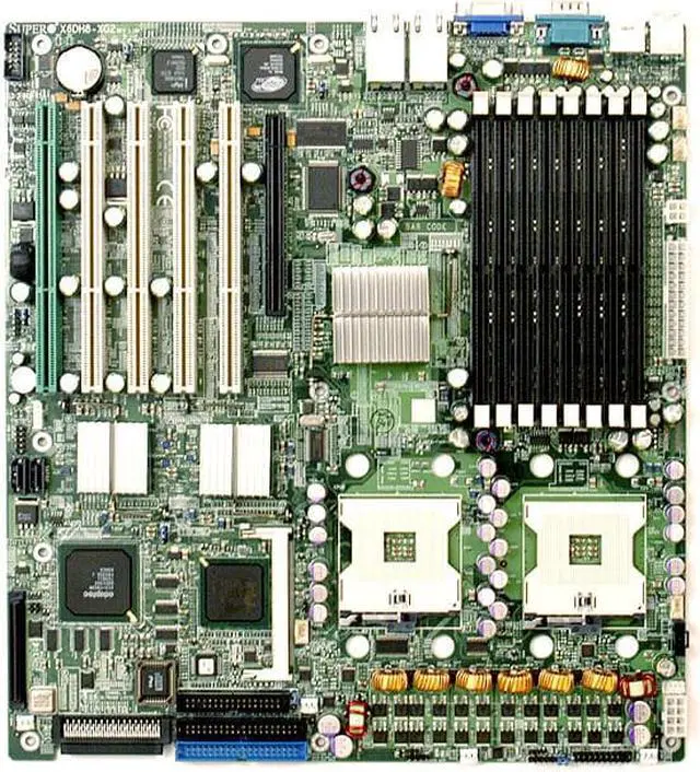 Main image of Supermicro X6DH8-XG2 Dual XEON Socket-604 E7520 Video LAN Extended-ATX Motherboard