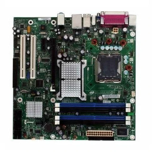 Main image of Intel DQ965GFEKR BLKDQ965GFEKR Intel Q965 Socket-LGA775 Intel Core 2 Duo DDR2 800MHZ M-ATX Bare Motherboard - New Bulk