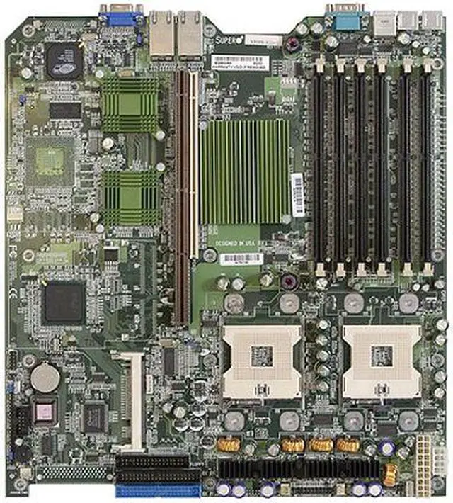Alt view image 2 of 4 - SUPERMICROSupermicro X5Dpr-Ig2+ Supermicro Eatx Dual Xeon Server Board  Socket 604  800Mhz Fsb  16Gb (Max) Ddr2 Sdram Support