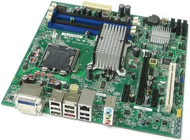 Alt view image 5 of 5 - Intel DQ45CB LGA 775/Socket T DDR2 SDRAM Desktop Motherboard