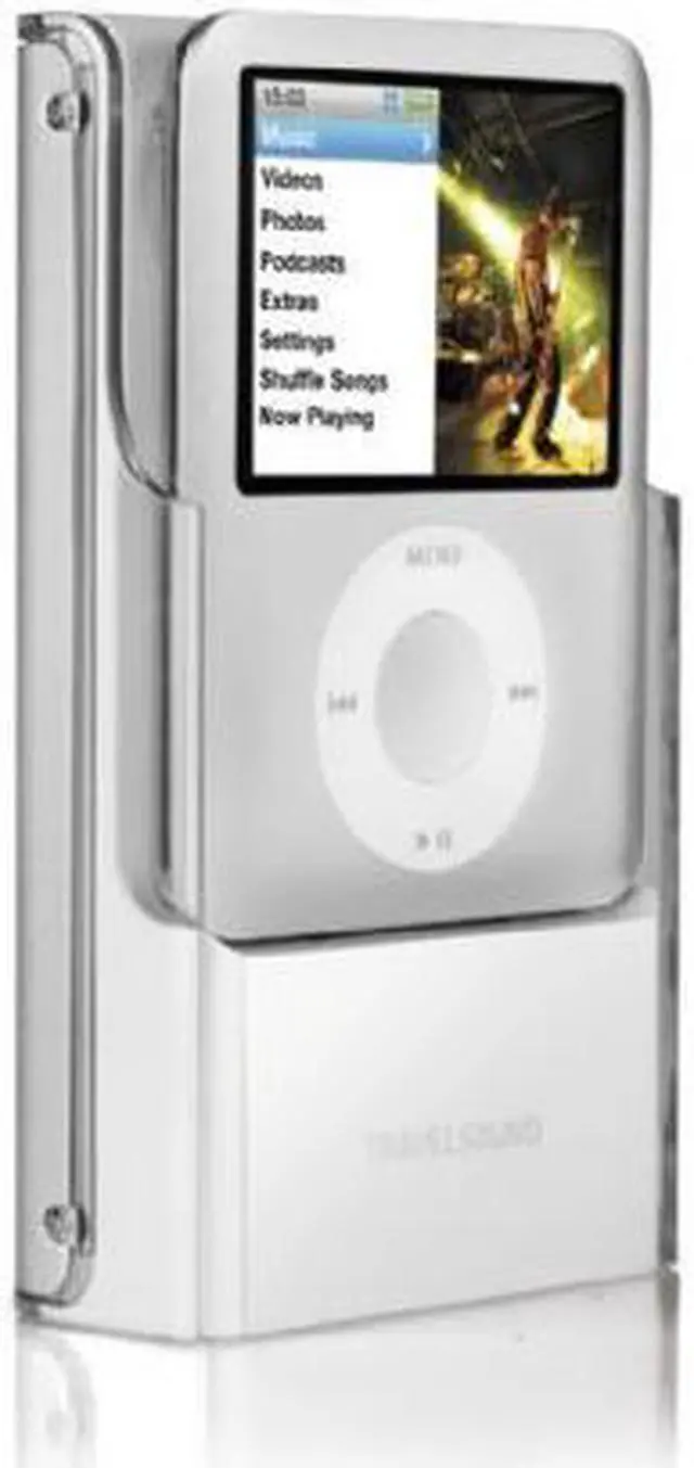 Main image of Creative Labs 51MF5110AA001 TravelSound i80 180Hz-20kHz Silver Docking Speakers
