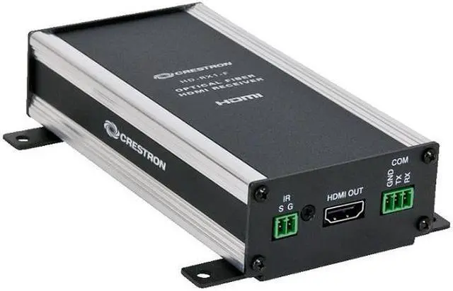 Alt view image 2 of 2 - Crestron HD-RX1-F HDMI Over Fiber Receiver (NOB)