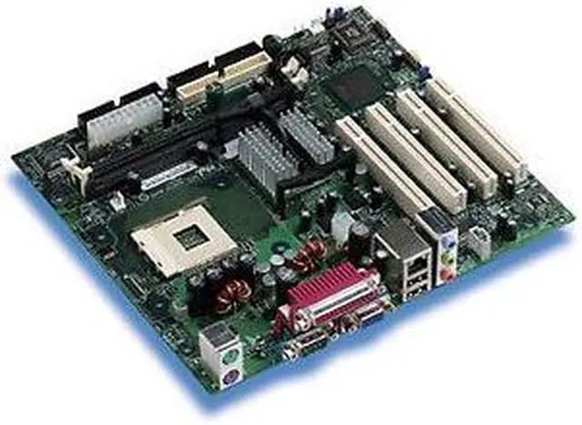 Main image of Intel BLKD845GLAD Intel 845GL 478-Socket 2Gb 4-Port Micro-ATX Motherboard - Without Accessories