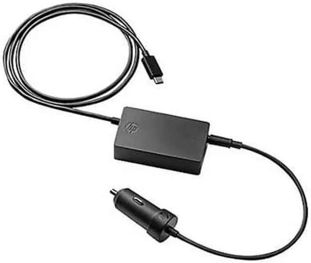 Alt view image 2 of 5 - HP Z3Q87UT Usb-C Auto Adapter - Power Adapter - Car - 45 Watt - Promo - For Elite X3