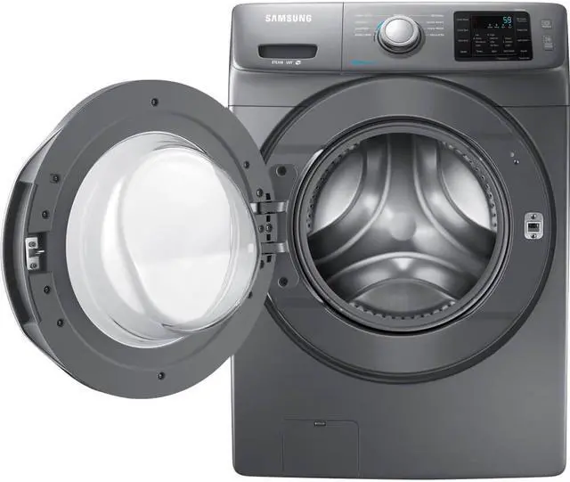 Alt view image 10 of 12 - Samsung  WF42H5200AP:  WF5200  4.2  cu.  ft.  Front  Load  Washer  (Platinum)