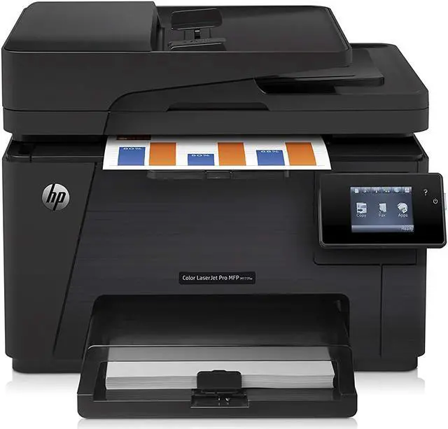 Main image of HP Laserjet Pro M177fw  (CZ165A)  Wireless All-in-One Color Printer