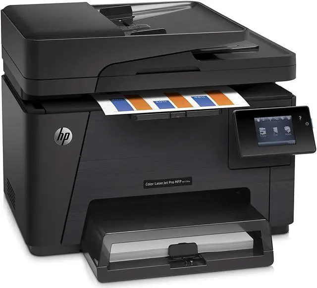 Alt view image 2 of 3 - HP Laserjet Pro M177fw  (CZ165A)  Wireless All-in-One Color Printer