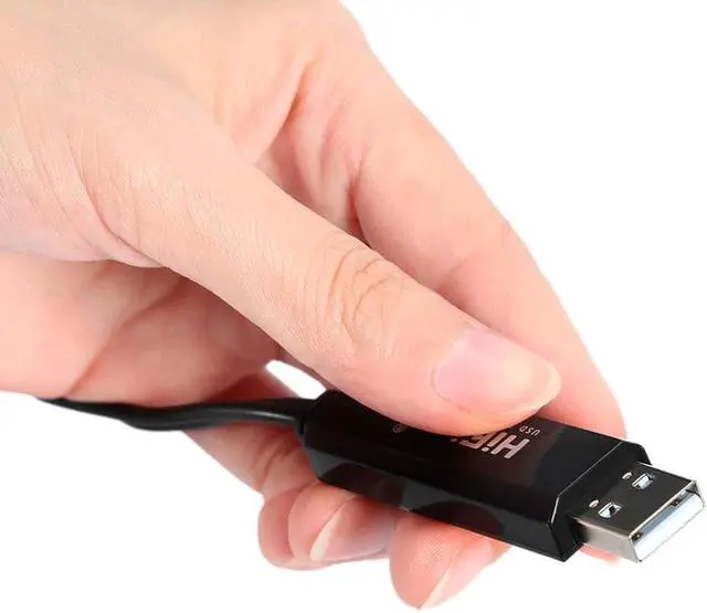 Alt view image 2 of 7 - HiFing USB IN-OUT MIDI Cable One In One Out Interface 5 Pin Line Converter PC to Music Keyboard Adapter Cord Black