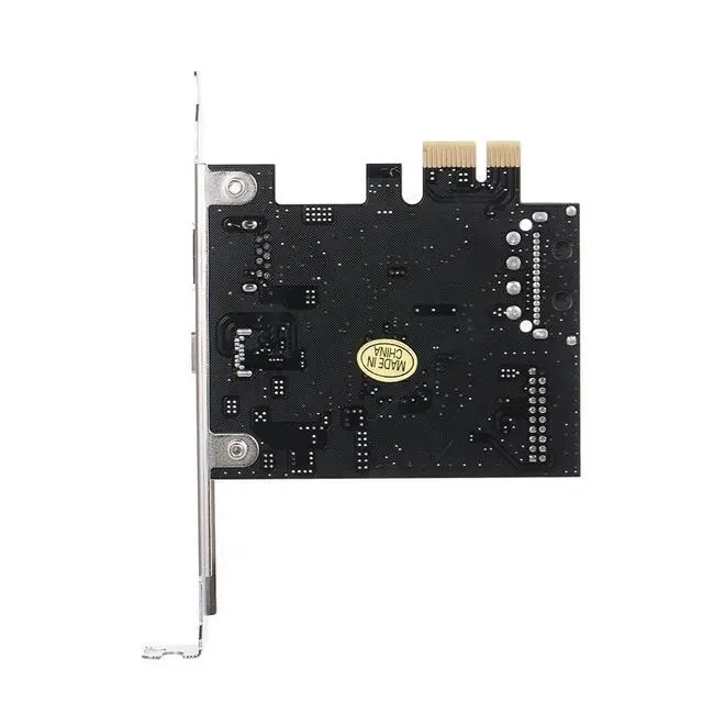 Alt view image 6 of 7 - PCI-e to USB3.1 Type-C Expansion Card PCI-E to USB Fast Charge with 19Pin Front Adapter Card GEN1 5G PCI-express