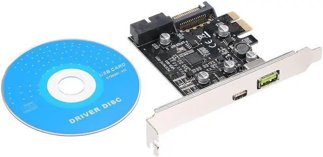 Main image of PCI-e to USB3.1 Type-C Expansion Card PCI-E to USB Fast Charge with 19Pin Front Adapter Card GEN1 5G PCI-express