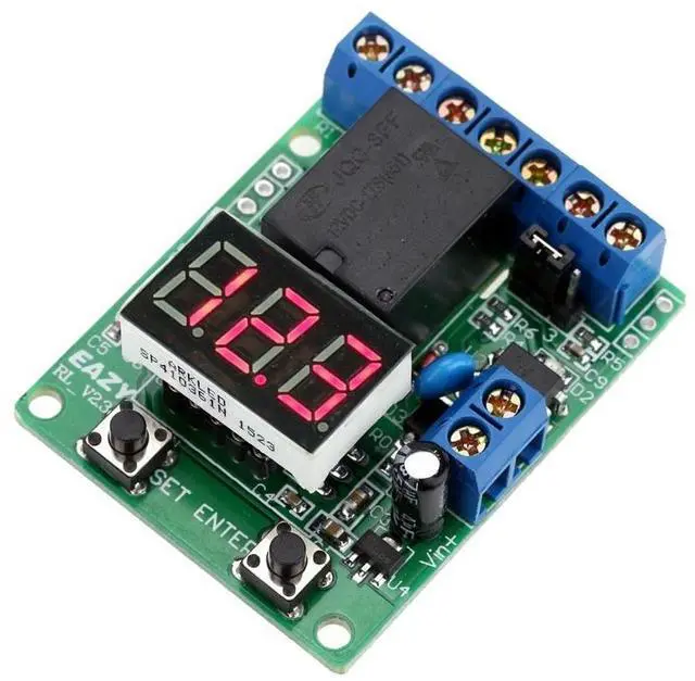 Main image of Ts1.2 Time Relay Controller Relay Module Relay-operated Controller Time Relay Module DC12V 0.1~999 Timing Range