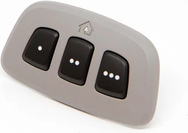 Main image of Gentex GRAYBZL Gray Replacement Trim Bezel for Ceiling Mounted Homelink Keypad