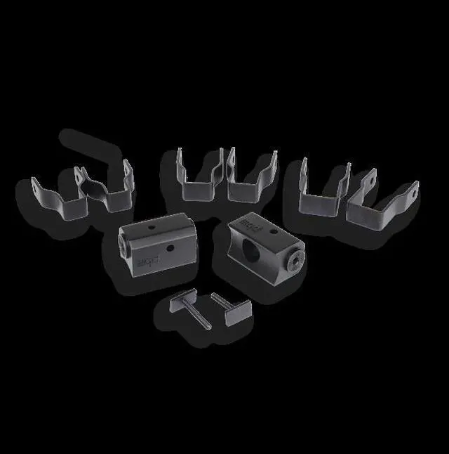 Main image of Powerbass XL-SBSCLAMP Thin Square Golf Cart Clamps for XL-Soundbars & PODS