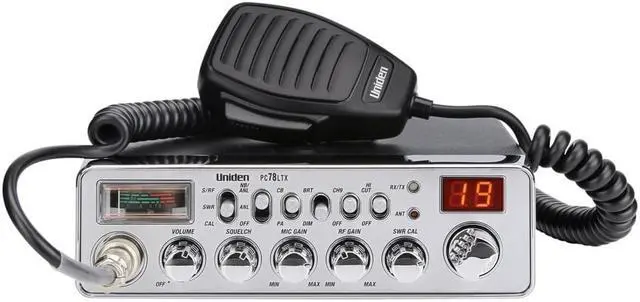 Alt view image 3 of 9 - Uniden PC78LTX 40-Channel CB Radio (With SWR Meter)