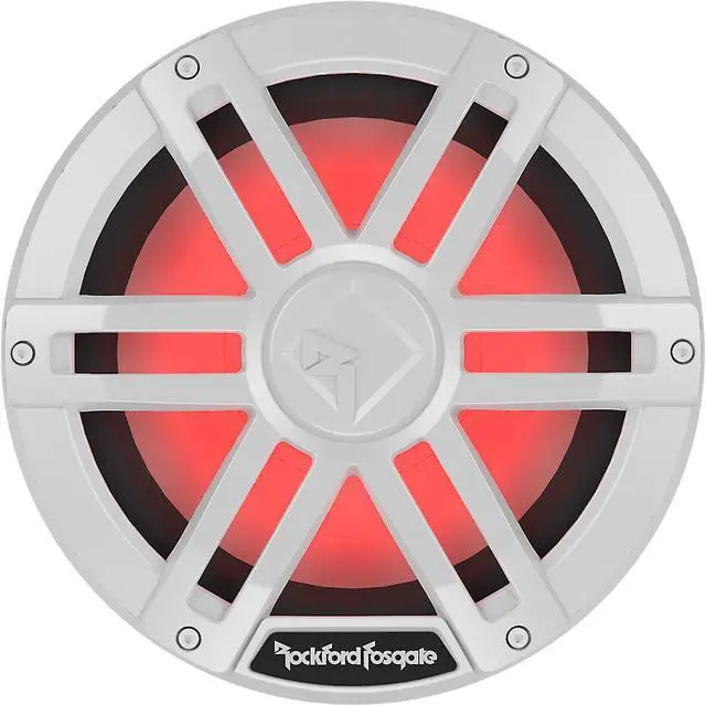 Main image of Rockford Fosgate M1D4-10 Color Optix 10" DVC 4-Ohm Marine Subwoofer - White