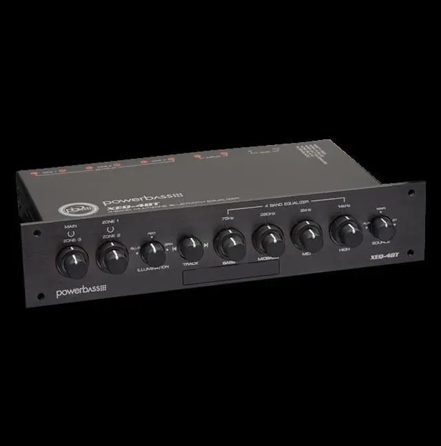 Alt view image 2 of 4 - PowerBass Xtreme Sound 4 Band, 3 Zone, Bluetooth Power Sports Equalizer