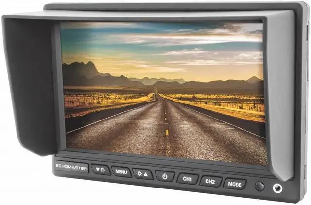 Main image of Echomaster PMON-7022-AHD 7'' AHD Monitor w/ 2-Channel video inputs