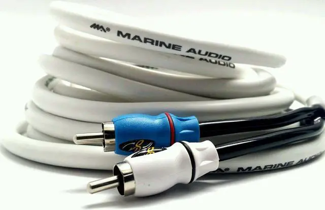 Main image of Marine Series 6.6' Audio RCA Cable - White