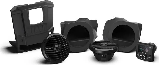 Main image of Rockford Fosgate RNGR-STAGE2 Stereo and front speaker kit for select Ranger models