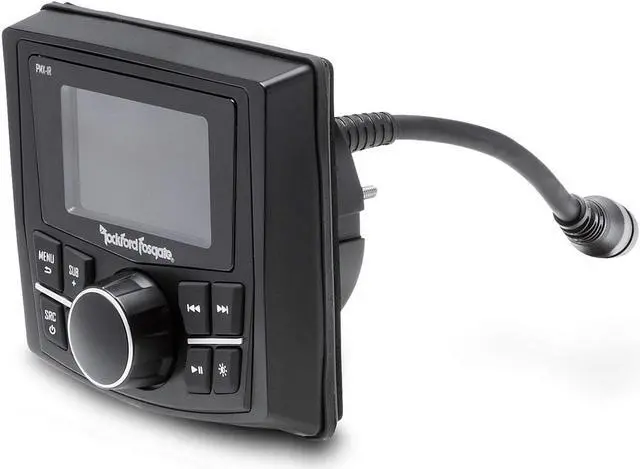 Alt view image 7 of 15 - Rockford Fosgate Punch Marine Full-Function Wired Remote Display