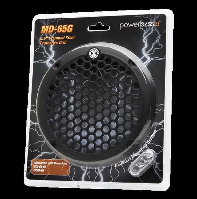 Main image of Powerbass MD-65G Stamped Steel Grill