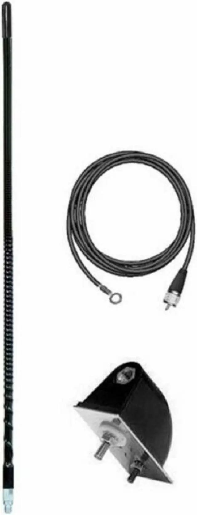 Main image of Firestik LG3-M2B No Ground Plane Tuneable Tip CB Radio Antenna Kit - Black